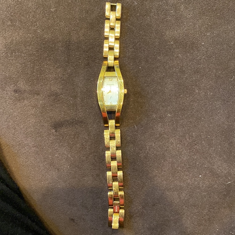Fossil Gold Plated Watch - Picture 4 of 7